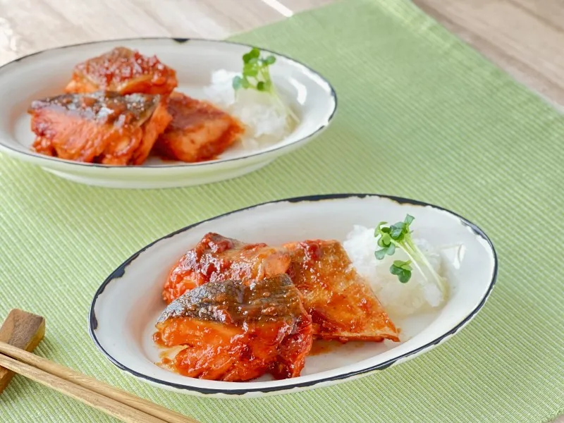 鮭の漬け焼き 鮭の漬け焼き