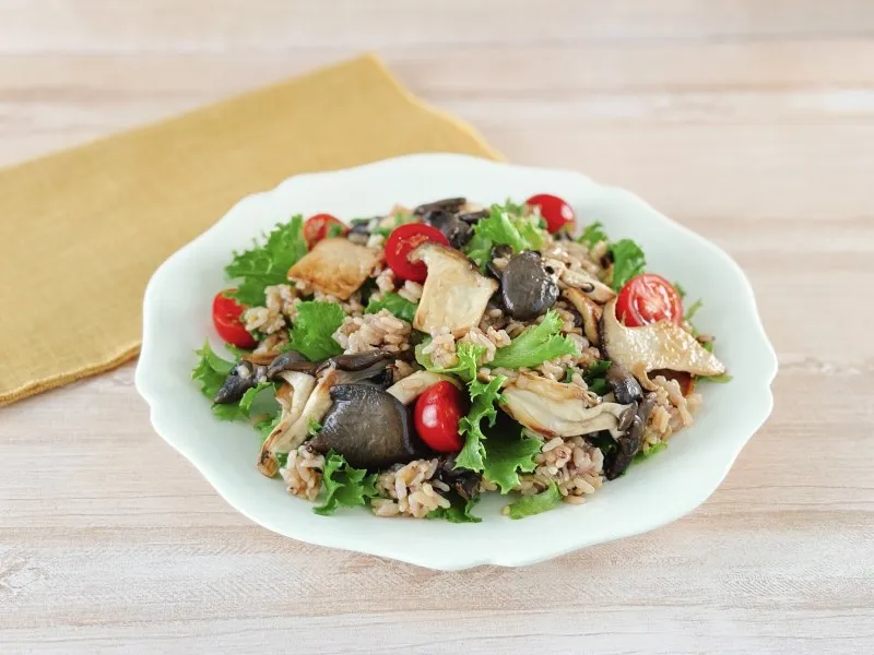 きのこのライスサラダ きのこのライスサラダ